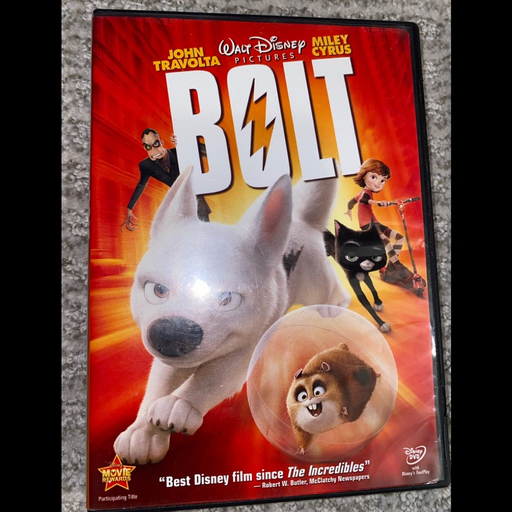 Disney Bolt DVD